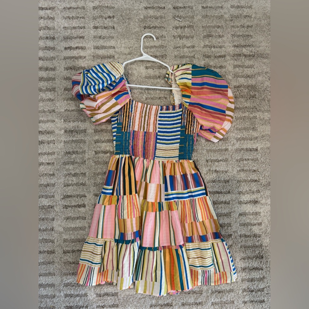 Colorful Striped Dress